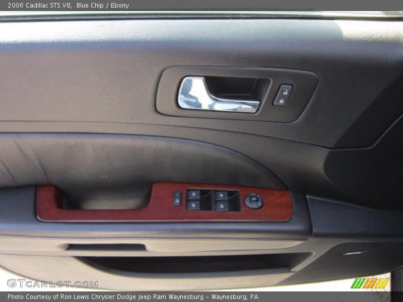 Blue Chip / Ebony 2006 Cadillac STS V8