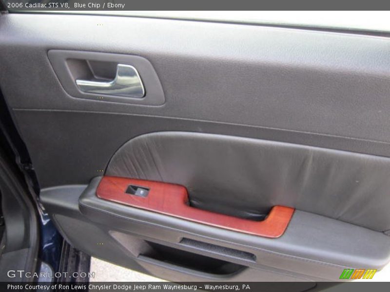 Blue Chip / Ebony 2006 Cadillac STS V8