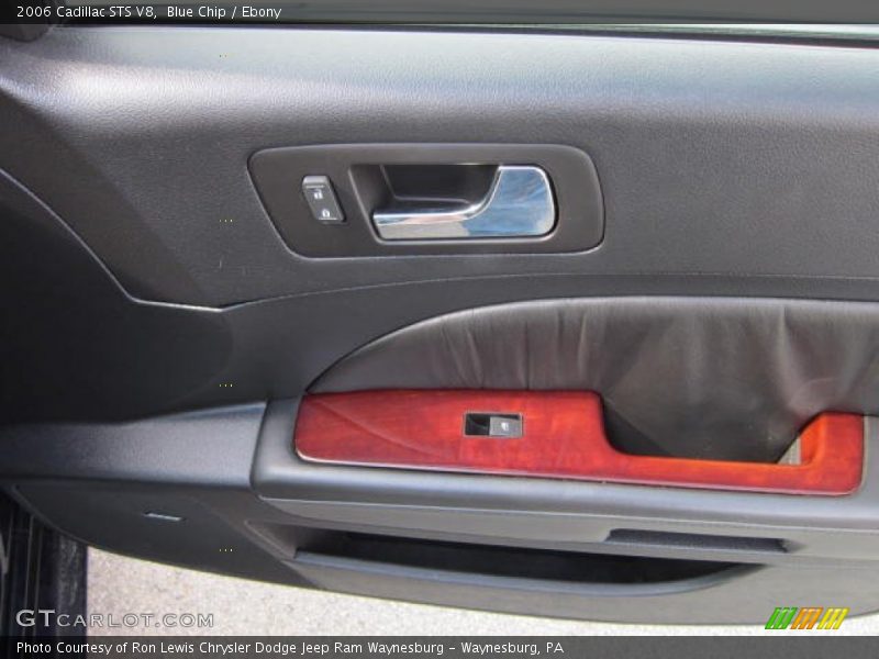 Blue Chip / Ebony 2006 Cadillac STS V8