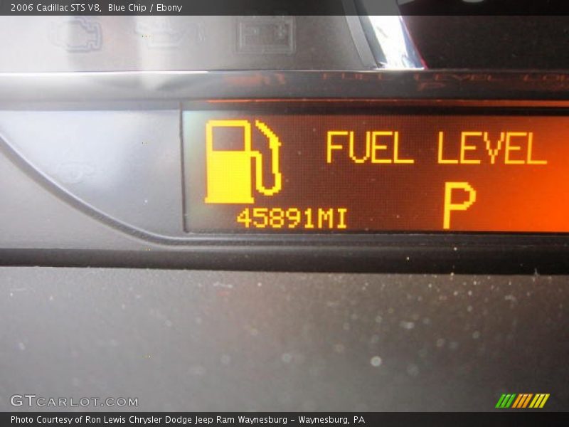 Blue Chip / Ebony 2006 Cadillac STS V8