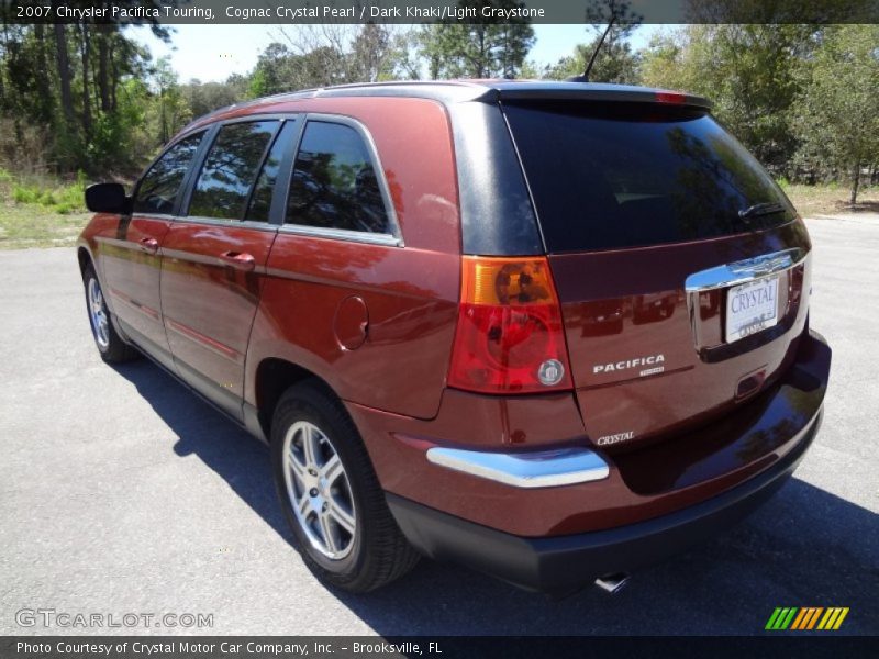 Cognac Crystal Pearl / Dark Khaki/Light Graystone 2007 Chrysler Pacifica Touring