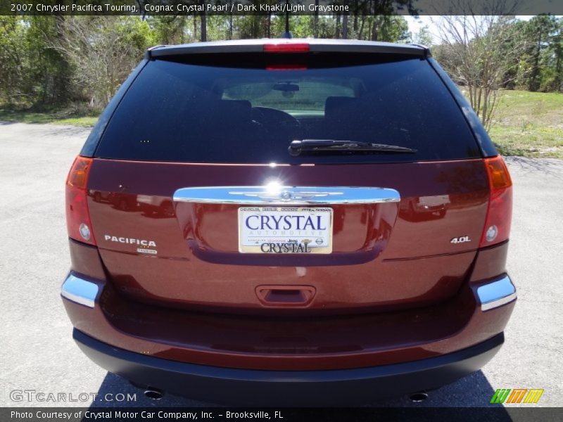 Cognac Crystal Pearl / Dark Khaki/Light Graystone 2007 Chrysler Pacifica Touring
