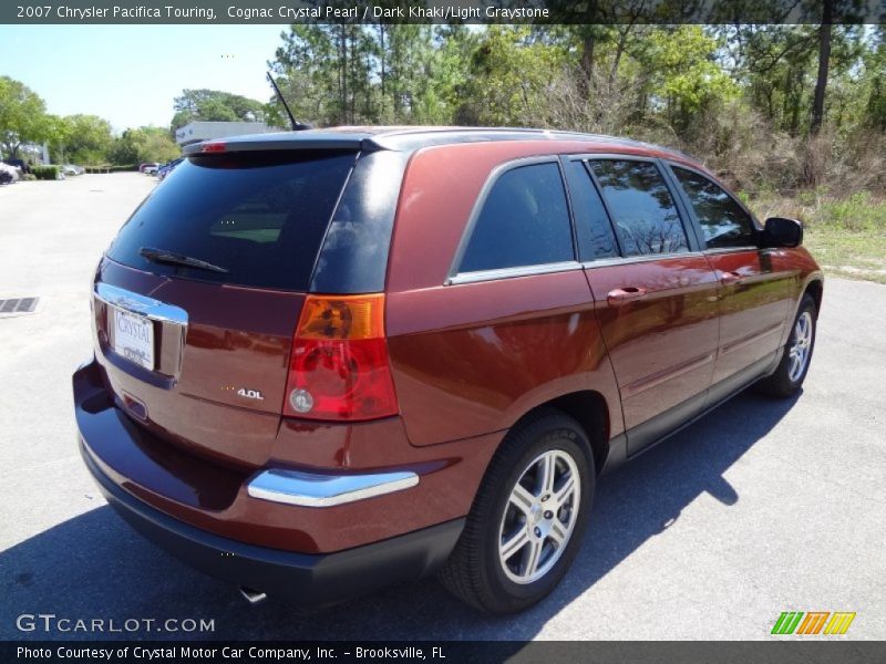 Cognac Crystal Pearl / Dark Khaki/Light Graystone 2007 Chrysler Pacifica Touring