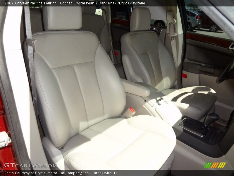 Cognac Crystal Pearl / Dark Khaki/Light Graystone 2007 Chrysler Pacifica Touring