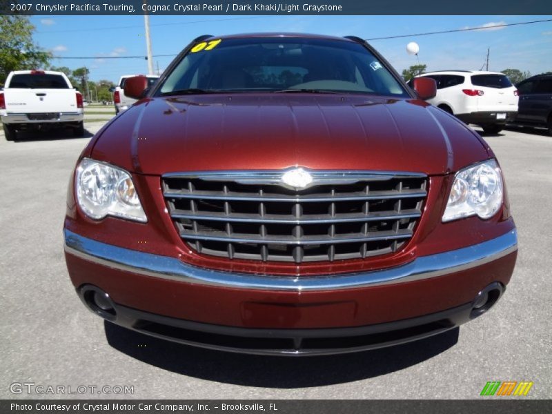 Cognac Crystal Pearl / Dark Khaki/Light Graystone 2007 Chrysler Pacifica Touring
