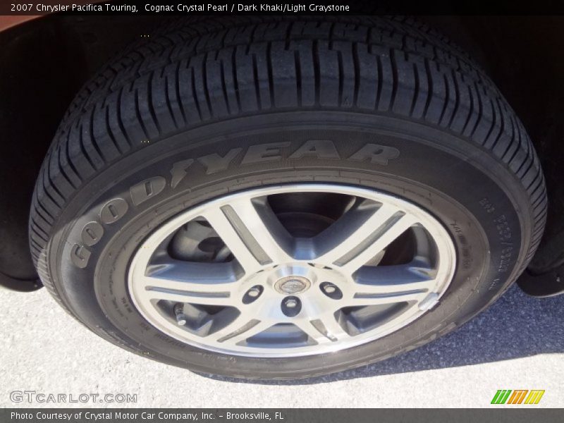 Cognac Crystal Pearl / Dark Khaki/Light Graystone 2007 Chrysler Pacifica Touring