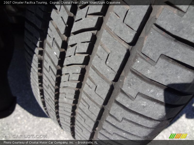 Cognac Crystal Pearl / Dark Khaki/Light Graystone 2007 Chrysler Pacifica Touring