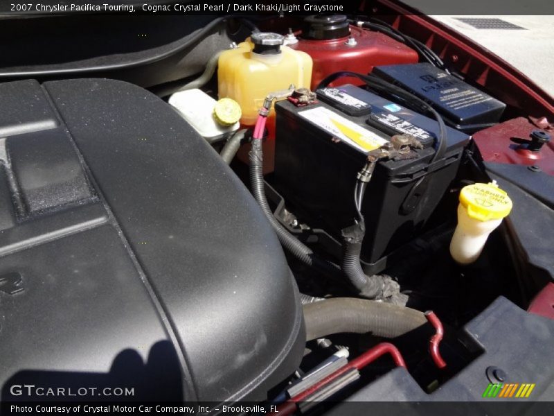Cognac Crystal Pearl / Dark Khaki/Light Graystone 2007 Chrysler Pacifica Touring