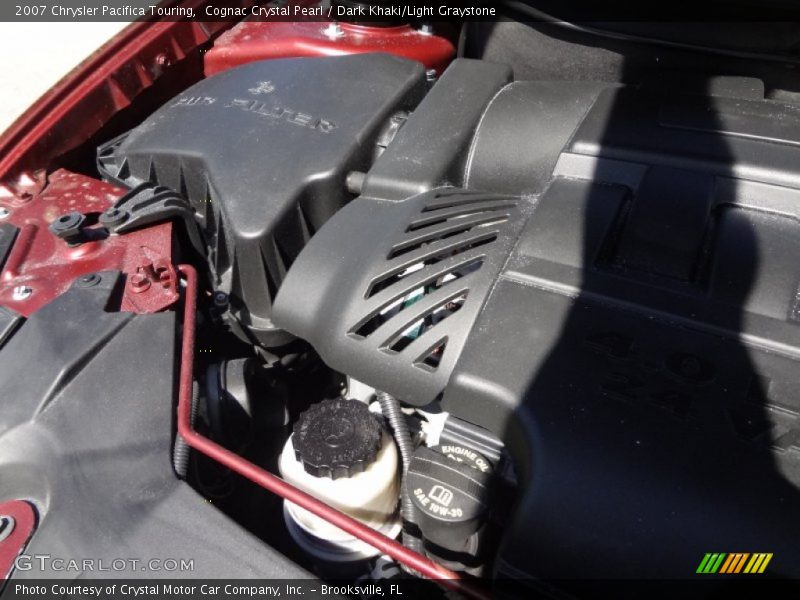 Cognac Crystal Pearl / Dark Khaki/Light Graystone 2007 Chrysler Pacifica Touring