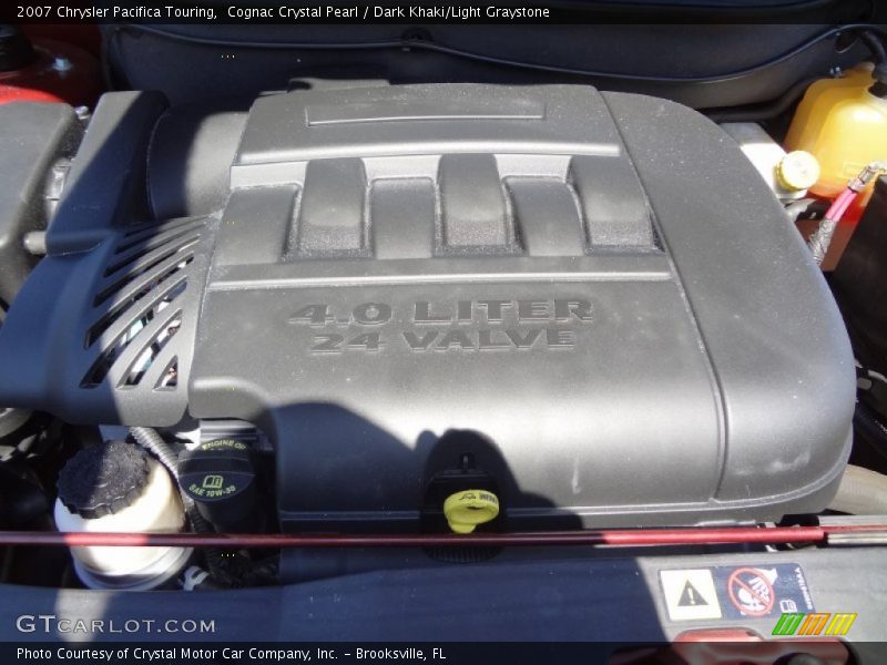 Cognac Crystal Pearl / Dark Khaki/Light Graystone 2007 Chrysler Pacifica Touring