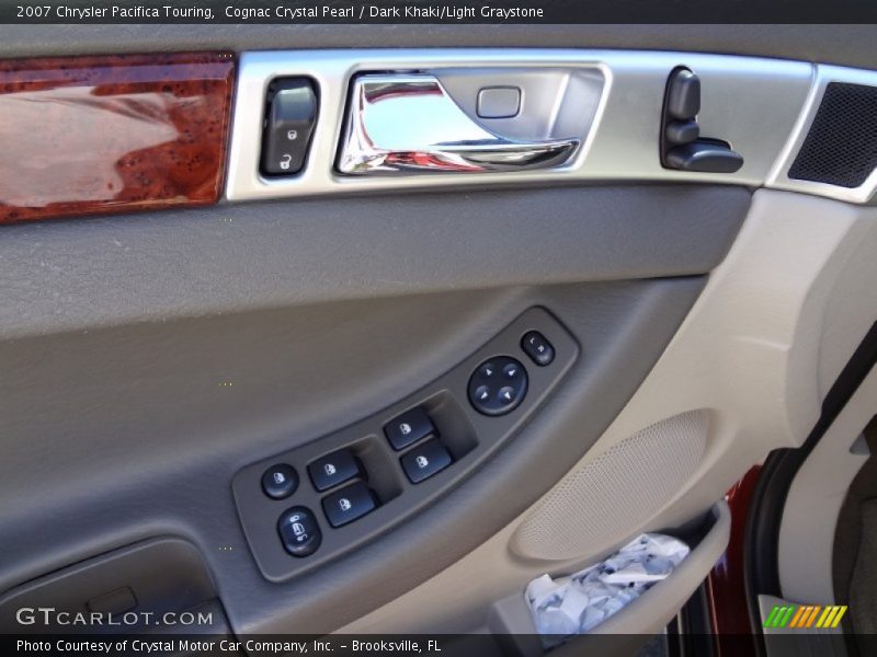 Cognac Crystal Pearl / Dark Khaki/Light Graystone 2007 Chrysler Pacifica Touring