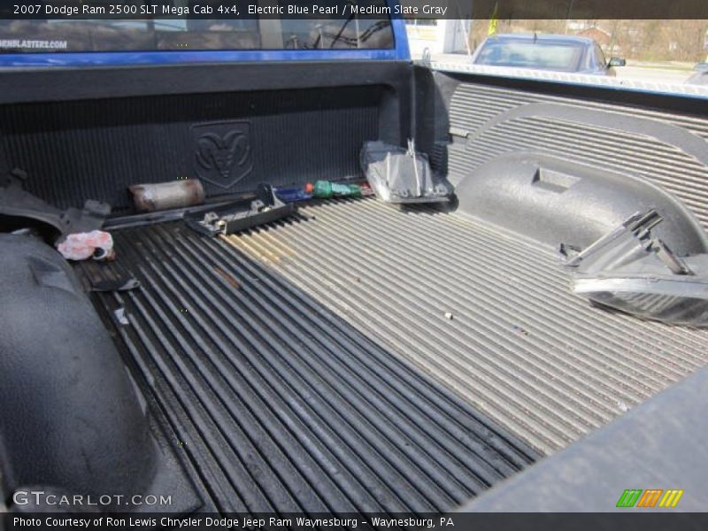 Electric Blue Pearl / Medium Slate Gray 2007 Dodge Ram 2500 SLT Mega Cab 4x4