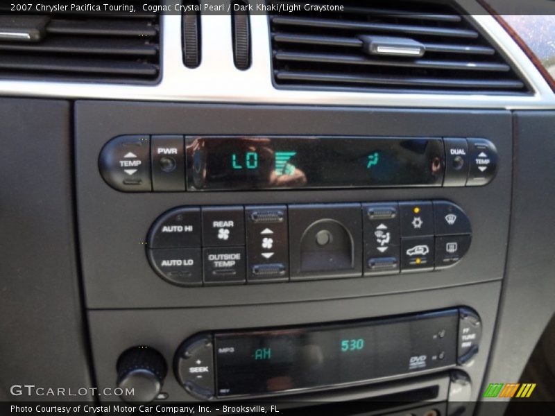 Cognac Crystal Pearl / Dark Khaki/Light Graystone 2007 Chrysler Pacifica Touring