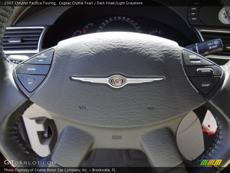 Cognac Crystal Pearl / Dark Khaki/Light Graystone 2007 Chrysler Pacifica Touring