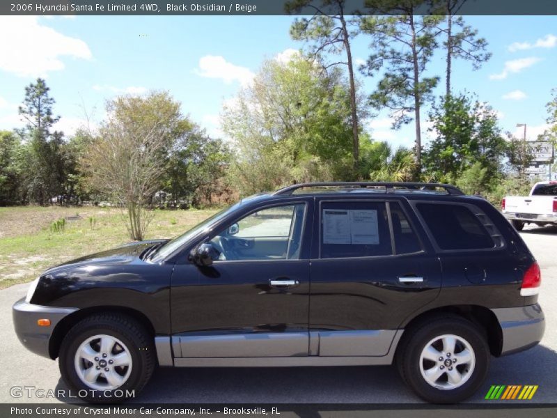 Black Obsidian / Beige 2006 Hyundai Santa Fe Limited 4WD