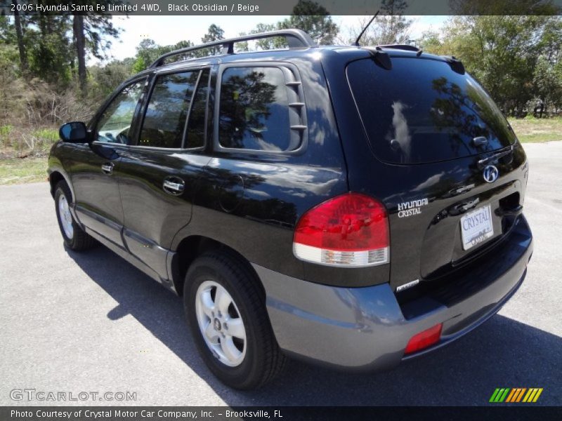 Black Obsidian / Beige 2006 Hyundai Santa Fe Limited 4WD