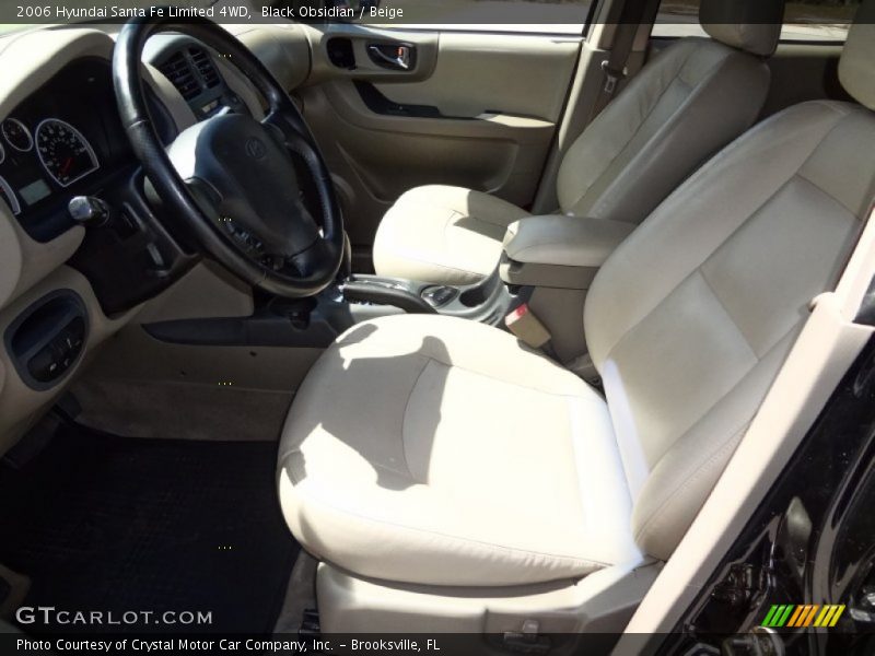 Black Obsidian / Beige 2006 Hyundai Santa Fe Limited 4WD