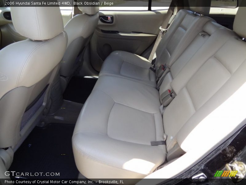 Black Obsidian / Beige 2006 Hyundai Santa Fe Limited 4WD