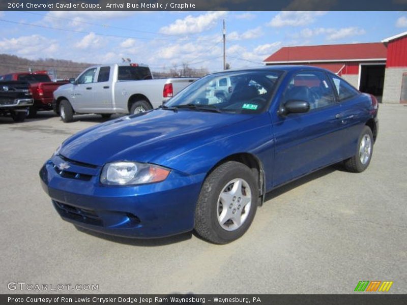 Arrival Blue Metallic / Graphite 2004 Chevrolet Cavalier Coupe