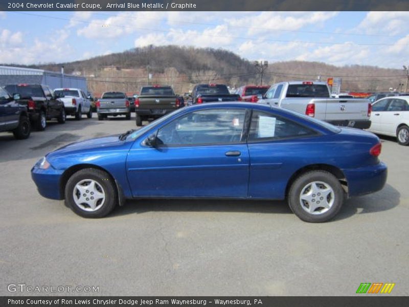 Arrival Blue Metallic / Graphite 2004 Chevrolet Cavalier Coupe