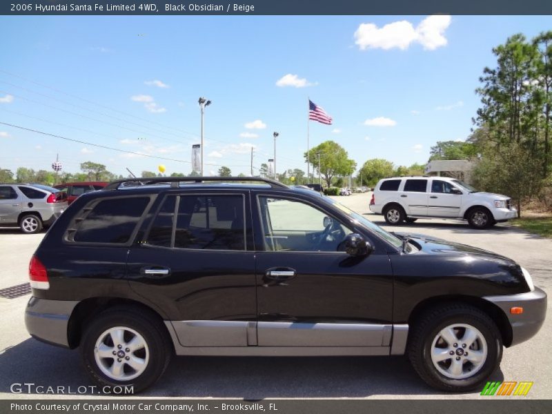 Black Obsidian / Beige 2006 Hyundai Santa Fe Limited 4WD