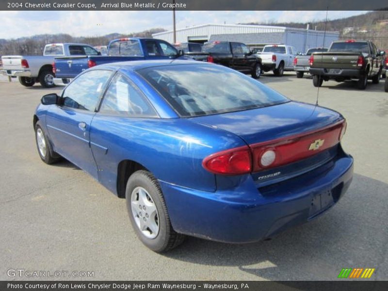 Arrival Blue Metallic / Graphite 2004 Chevrolet Cavalier Coupe