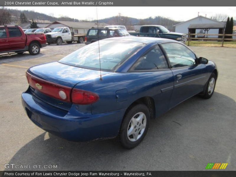 Arrival Blue Metallic / Graphite 2004 Chevrolet Cavalier Coupe