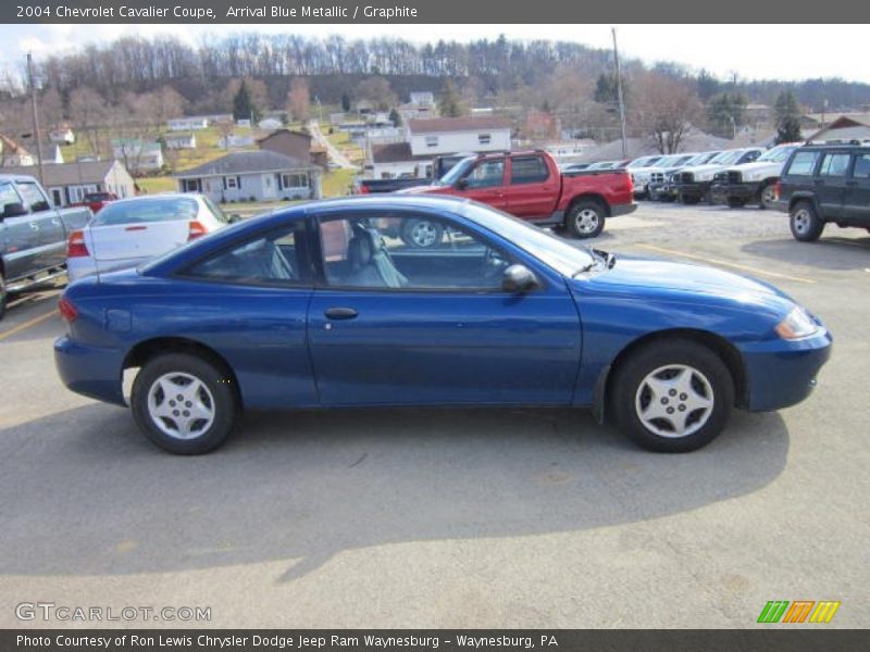 Arrival Blue Metallic / Graphite 2004 Chevrolet Cavalier Coupe