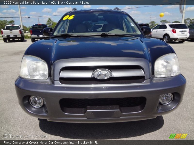 Black Obsidian / Beige 2006 Hyundai Santa Fe Limited 4WD