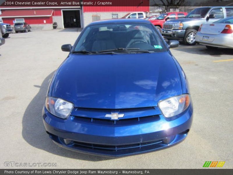 Arrival Blue Metallic / Graphite 2004 Chevrolet Cavalier Coupe