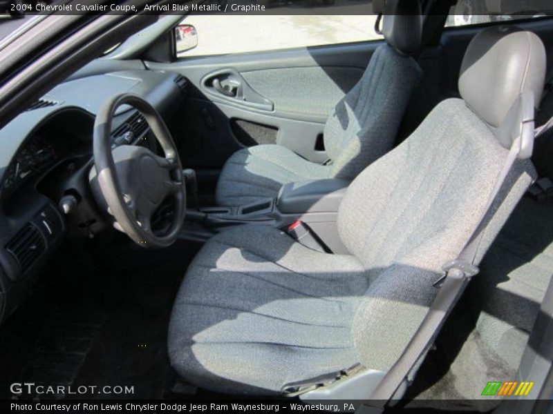 Arrival Blue Metallic / Graphite 2004 Chevrolet Cavalier Coupe