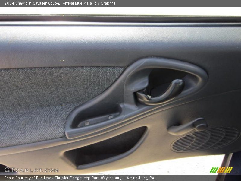 Arrival Blue Metallic / Graphite 2004 Chevrolet Cavalier Coupe