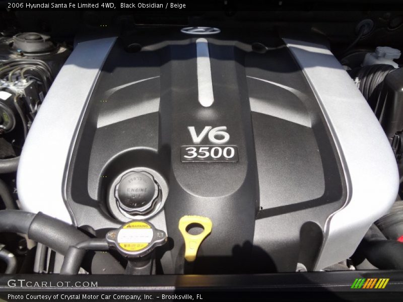 Black Obsidian / Beige 2006 Hyundai Santa Fe Limited 4WD