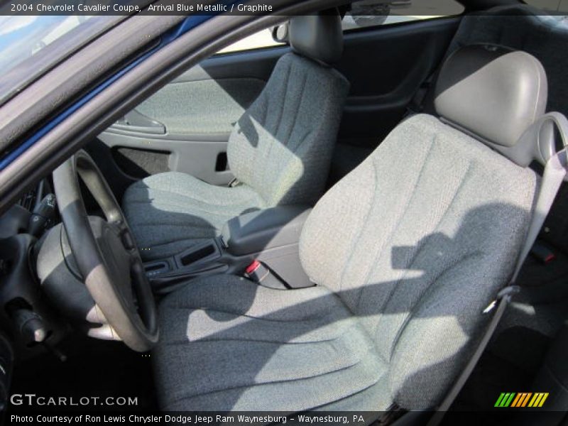 Arrival Blue Metallic / Graphite 2004 Chevrolet Cavalier Coupe