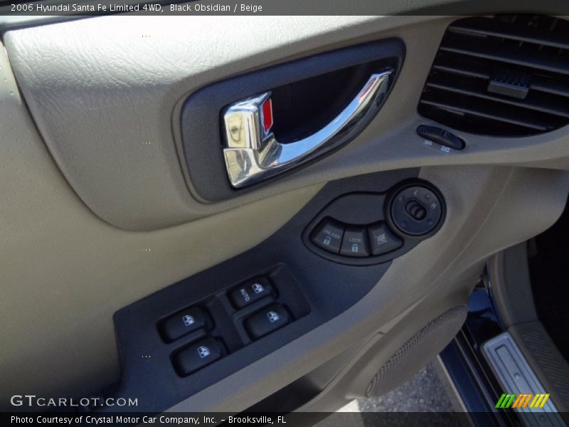 Black Obsidian / Beige 2006 Hyundai Santa Fe Limited 4WD