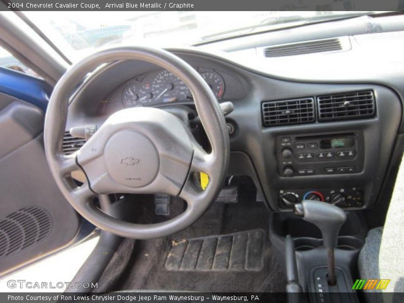 Arrival Blue Metallic / Graphite 2004 Chevrolet Cavalier Coupe