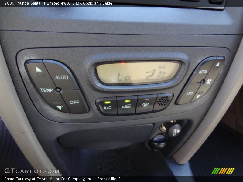 Black Obsidian / Beige 2006 Hyundai Santa Fe Limited 4WD