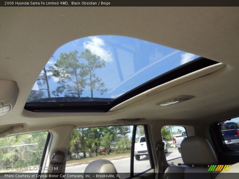 Black Obsidian / Beige 2006 Hyundai Santa Fe Limited 4WD