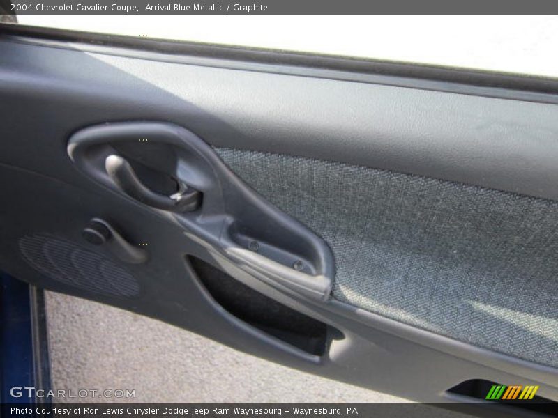 Arrival Blue Metallic / Graphite 2004 Chevrolet Cavalier Coupe