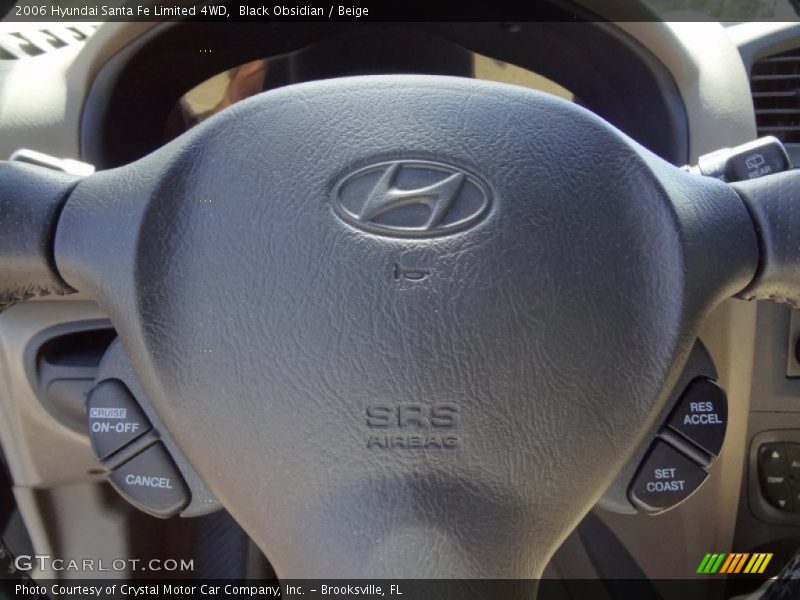 Black Obsidian / Beige 2006 Hyundai Santa Fe Limited 4WD
