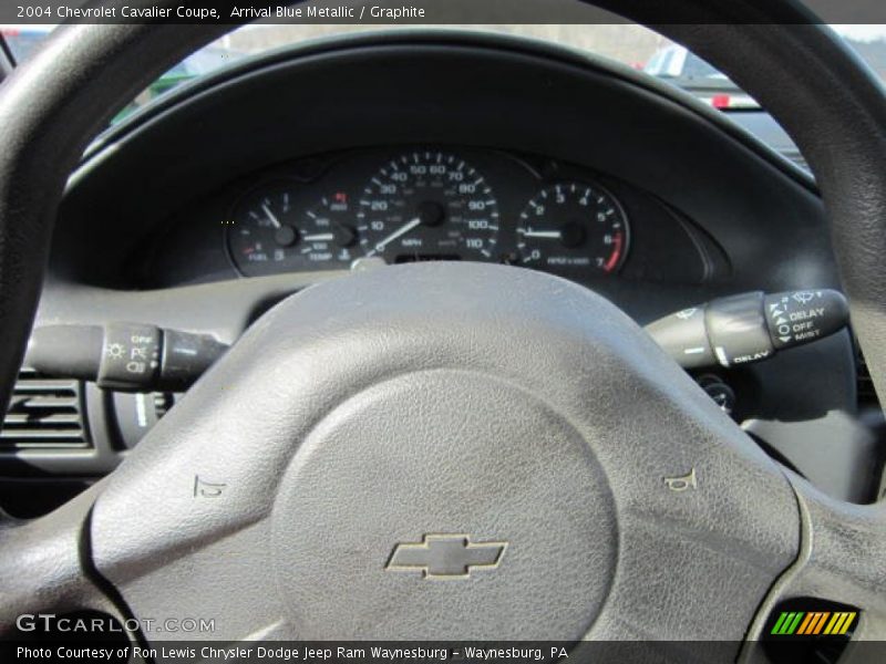 Arrival Blue Metallic / Graphite 2004 Chevrolet Cavalier Coupe