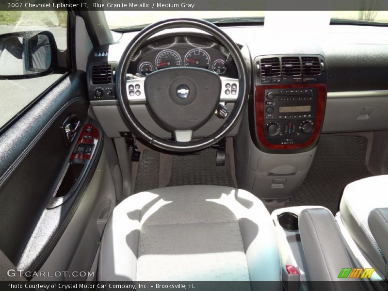 Blue Granite Metallic / Medium Gray 2007 Chevrolet Uplander LT