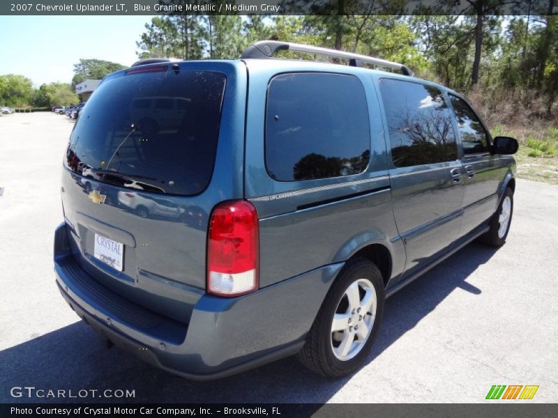 Blue Granite Metallic / Medium Gray 2007 Chevrolet Uplander LT