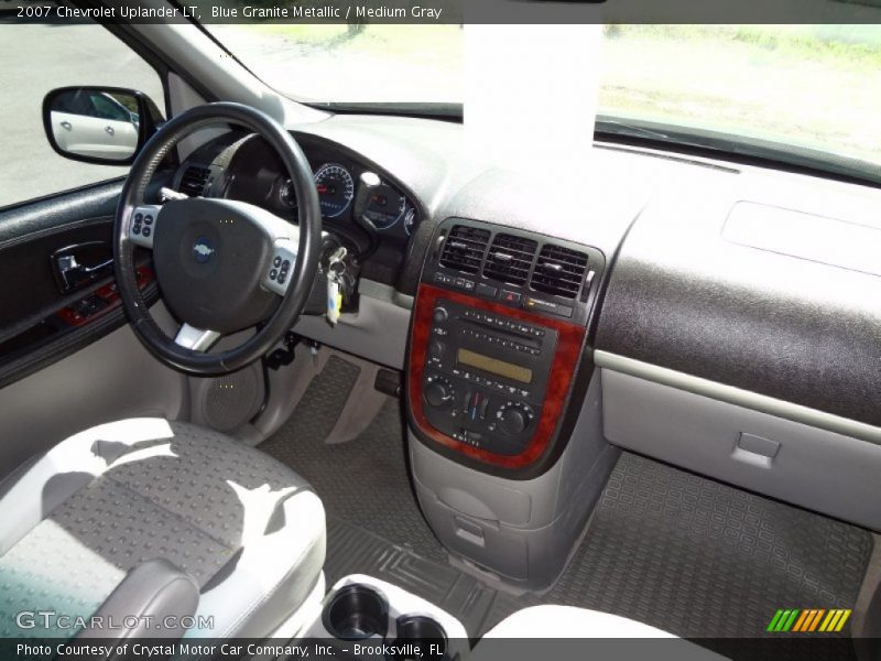 Blue Granite Metallic / Medium Gray 2007 Chevrolet Uplander LT