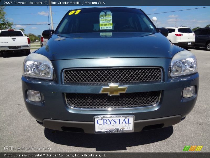 Blue Granite Metallic / Medium Gray 2007 Chevrolet Uplander LT