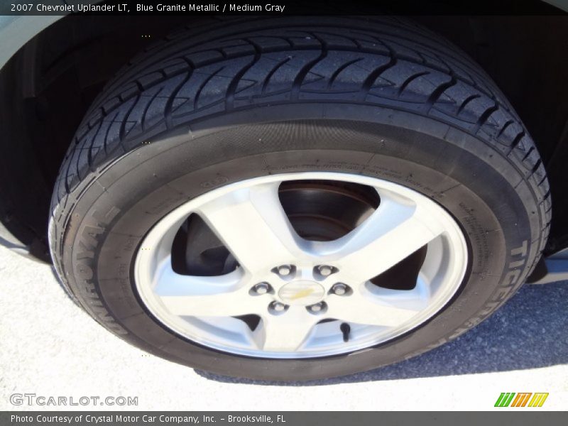 Blue Granite Metallic / Medium Gray 2007 Chevrolet Uplander LT