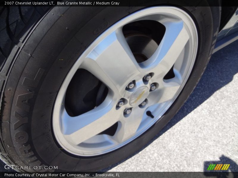 Blue Granite Metallic / Medium Gray 2007 Chevrolet Uplander LT