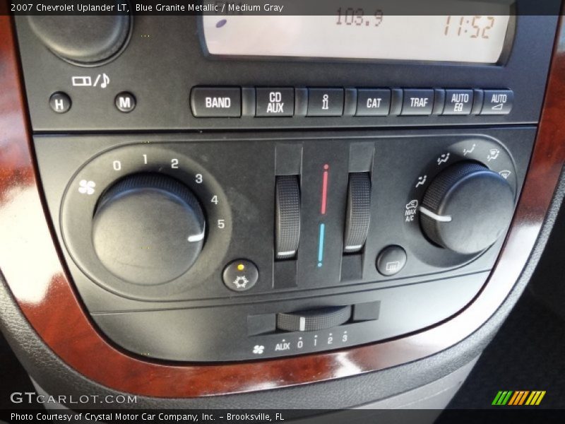 Blue Granite Metallic / Medium Gray 2007 Chevrolet Uplander LT