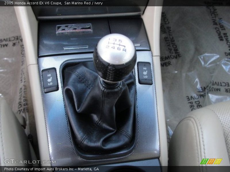  2005 Accord EX V6 Coupe 6 Speed Manual Shifter