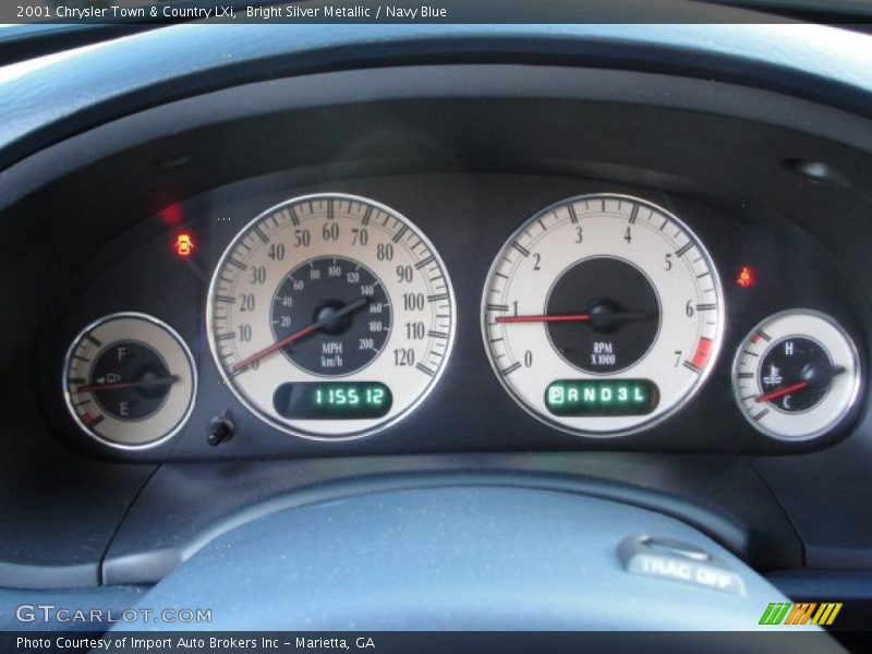  2001 Town & Country LXi LXi Gauges